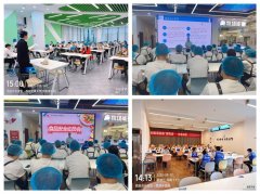 核心组织各食堂向从业人员开展食物平安学问宣